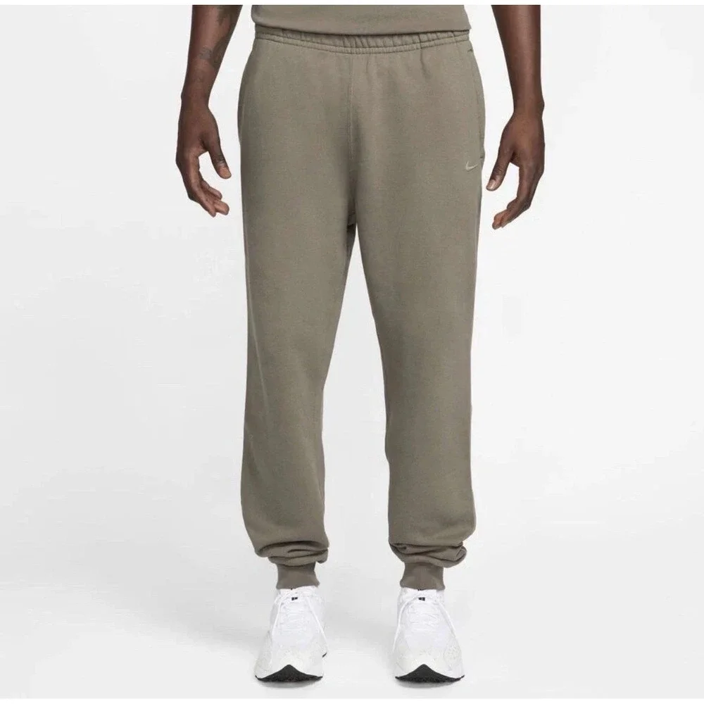 Nike X NOCTA Fleece CS Sweatpants Mens Sz XXL FN7661-040 Olive Grey Moon Fossil